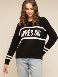 Thread & Supply Tops Varsity Ski Sweater